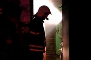 Сегодня рано утром произошёл пожар в многоквартирном доме в д. Михейково