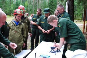 Ярцевчанин занял призовое место в конкурсе профессионального мастерства «Лучший лесной пожарный»
