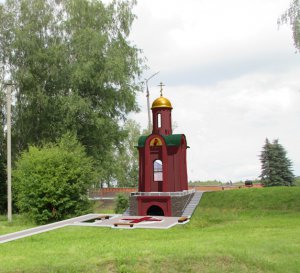 Часовня Иоанна Воина появится к концу июля на мемориале в Яковлеве