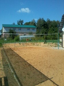 Большой теннис в деревне Михейково