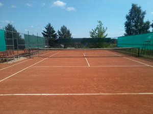 Большой теннис в деревне Михейково