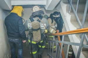 При пожаре в Ярцеве спасено 7 человек