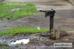 В Ярцеве частный сектор остался без воды