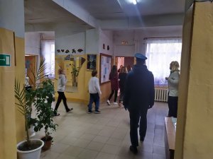 Противопожарная тренировка в художественной школе города Ярцева