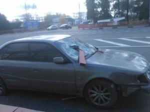 «В лобовом торчит перила»: на трассе в Смоленской области случилось серьёзное ДТП