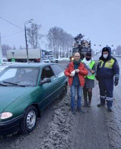 Акция «Скорость!» прошла на федеральной автодороге в Смоленской области.