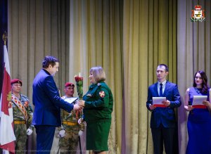 Торжественное собрание, посвящённое Дню образования войск национальной гвардии Российской Федерации