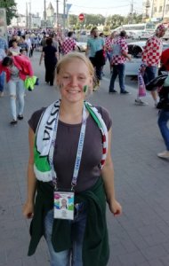 Анастасия Пряжкина. Про мировой и ярцевский футбол