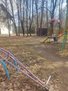 Как выглядит детская площадка на улице Шоссейная (ДЭУ)