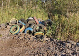 Жители Ярцева обнаружили новую стихийную свалку мусора