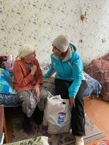 Помощь семьям из Донбасса