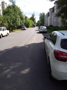 Улица Рокоссовского сделана наполовину