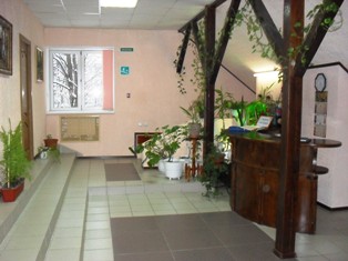 Холл гостиницы