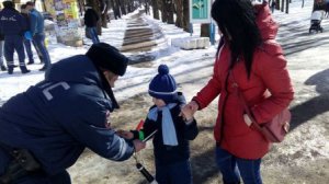 В Ярцеве Госавтоинспекция провела акцию на Масляничных гуляньях
