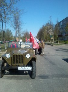 Автопробег в честь Великой Победы