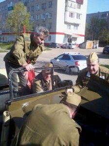 Автопробег в честь Великой Победы