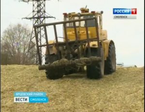 Смоленское телевидение показало Ярцевское секретное сельхозпредприятие
