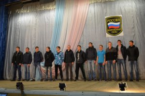 В "Современнике" состоялись торжественные проводы в ряды Российской Армии