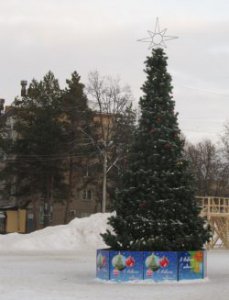 На новый год оттепель, а к Рождеству 30-градусный мороз