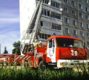 В Ярцеве сгорел балкон в пятиэтажном доме
