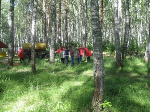 Ярцевские комсомольцы приняли участие в 8-м комсомольском слете в Ельнинском районе