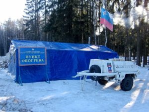 В Смоленской области на автодорогах развернуто 4 пункта обогрева