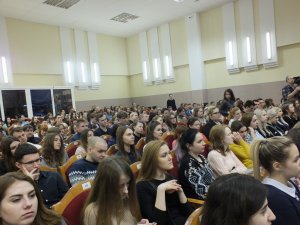 Алексей Островский стал первым гостем «Лектория столетия» в СмолГУ