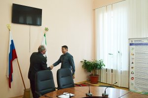 Вручение значков ГТО
