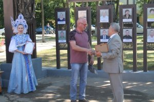 Состоялось открытие Доски почёта Ярцевского района
