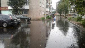 На благоустройство не хватило асфальта?