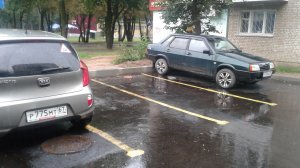 На благоустройство не хватило асфальта?