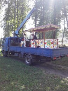 Паровозик приехал