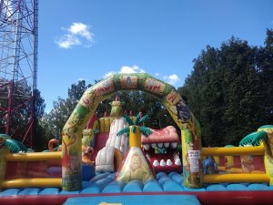 Новые аттракционы в городском парке
