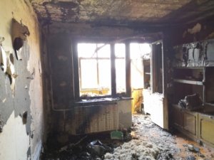 Пожарные спасли незадачливого курильщика