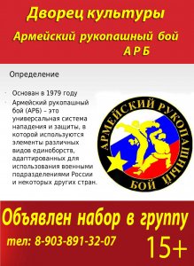 Армейский рукопашный бой