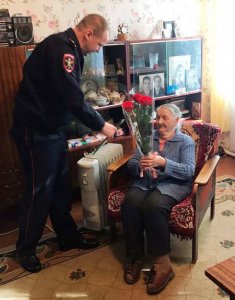 Александре Даниловне Соловьёвой 90 лет