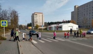 Госавтоинспекция Ярцево провела экскурсию «Я – пешеход»