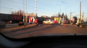 ДТП на Халтуринском переезде