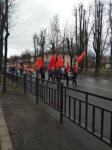 В демонстрации приняли участие рекордное количество людей
