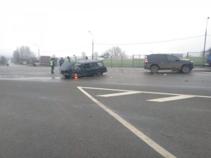 Очередная авария на злополучном перекрёстке