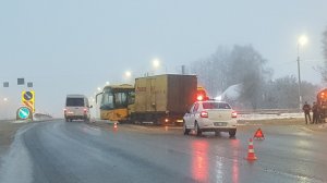 Очередная авария на злополучном перекрёстке
