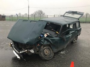 Очередная авария на злополучном перекрёстке