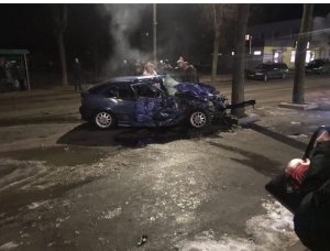 Новые подробности аварии с БМВ на улице Гагарина