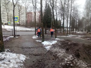 Укладка асфальта в январе
