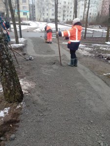 Укладка асфальта в январе