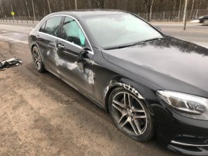 На трассе в Смоленском районе перевернулась иномарка