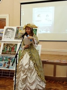 Награждение победителей конкурса юных художников.