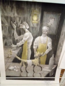 Награждение победителей конкурса юных художников.