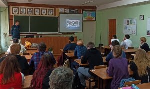 Уроки безопасности от сотрудников МЧС России