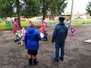 Обучение детей техники безопасности при пожаре